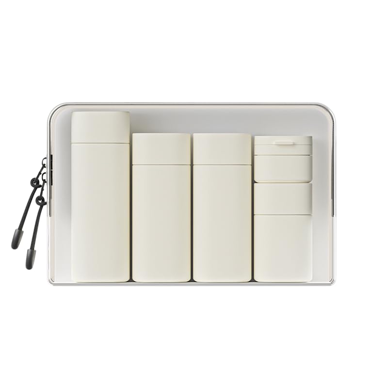 Classy 5Pcs Travel Bottles for Toiletries