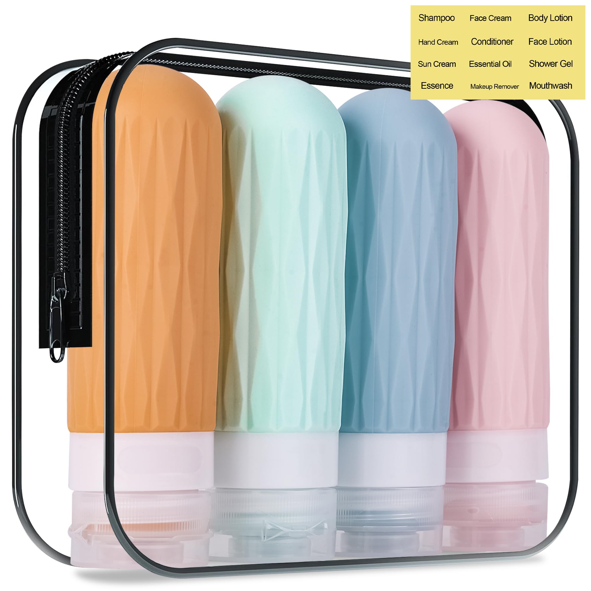 Travel Bottles for Toiletries