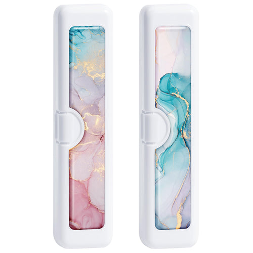 2 Pcs Toothbrush Travel Case